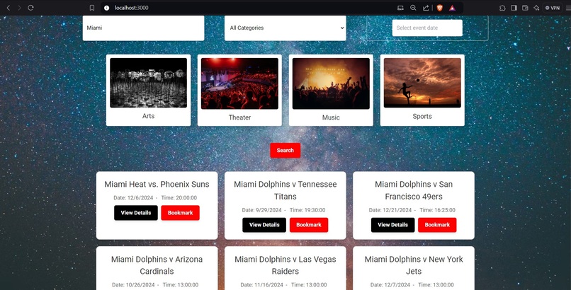 Eventi-Scout – screenshot 2