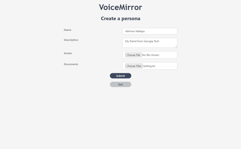VoiceMirror – screenshot 3