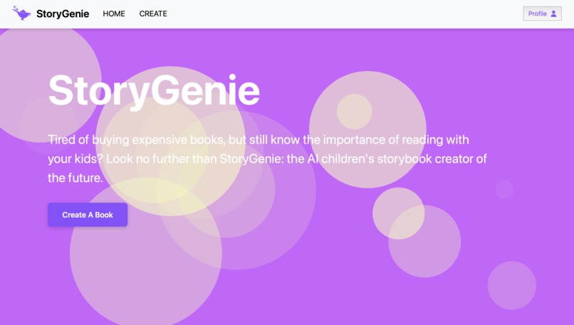 StoryGenie – screenshot 1
