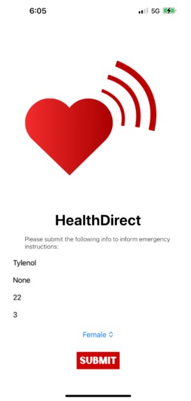 HealthDirect – screenshot 1