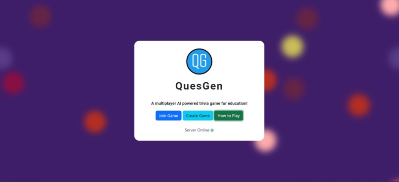 QuesGen – screenshot 2