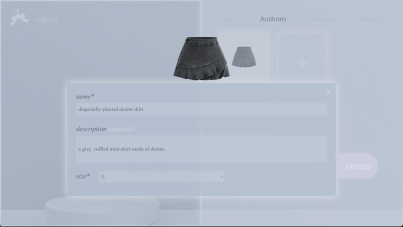 maeve, a digital closet – screenshot 3