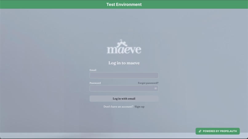 maeve, a digital closet – screenshot 4