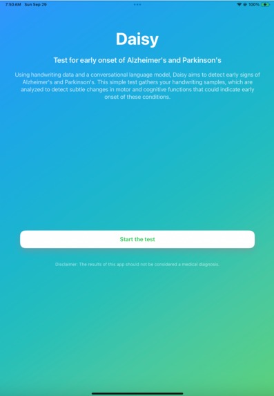 DAISIE – screenshot 1