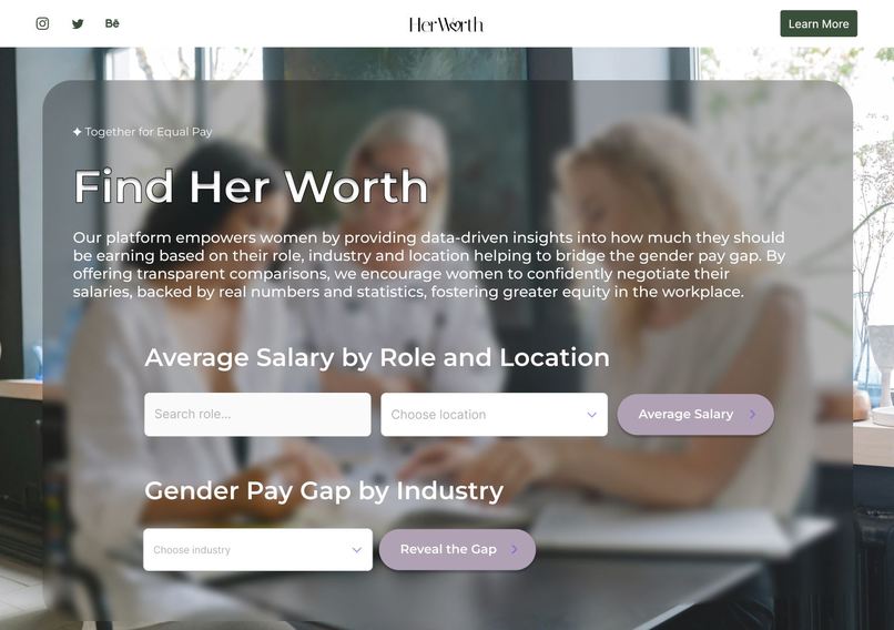 HerWorth – screenshot 1