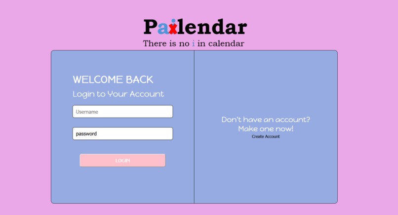 Pai̶lendar – screenshot 1