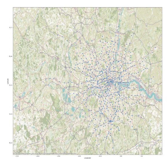 Public transportation on London restaurant reviews – screenshot 2