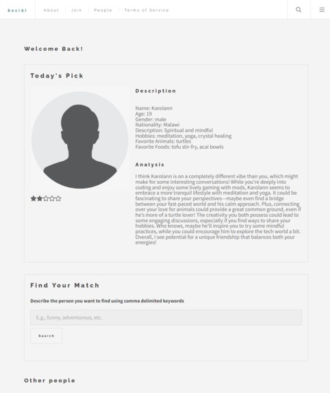 SociAI – screenshot 4