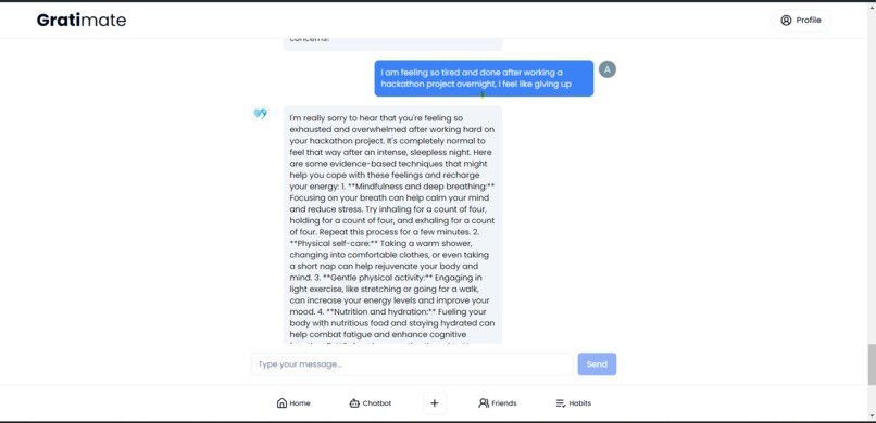 GratiMate – screenshot 6