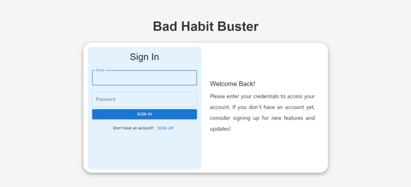 Bad Habit Buster – screenshot 1
