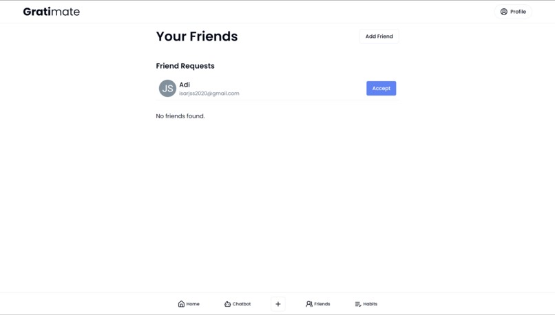 GratiMate – screenshot 7