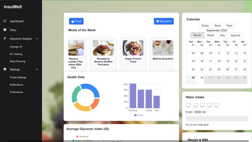 InsuWell – screenshot 2