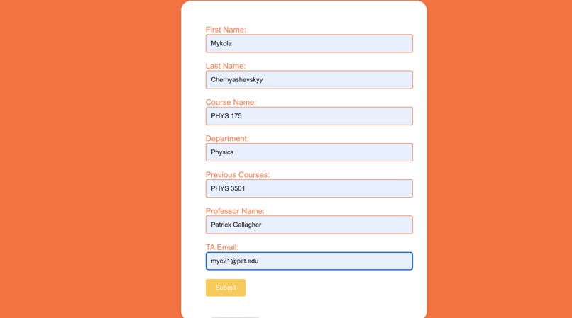 TA Rater – screenshot 2