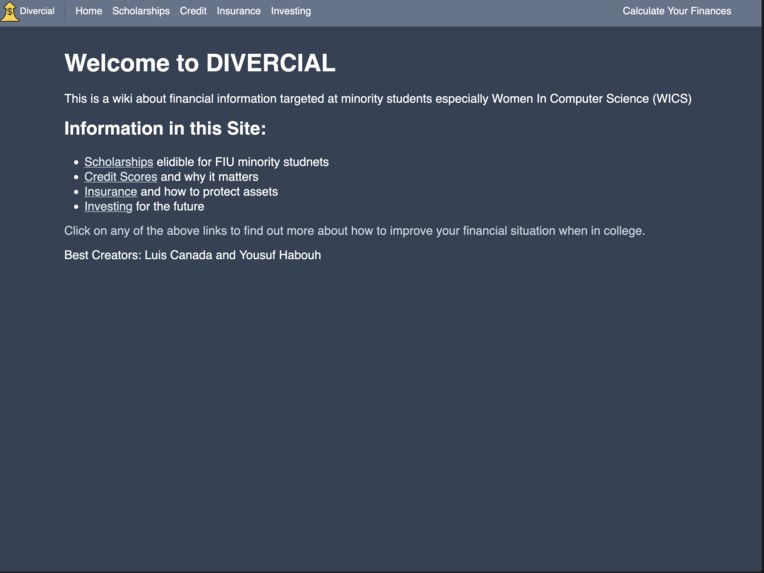 Divercial – screenshot 1