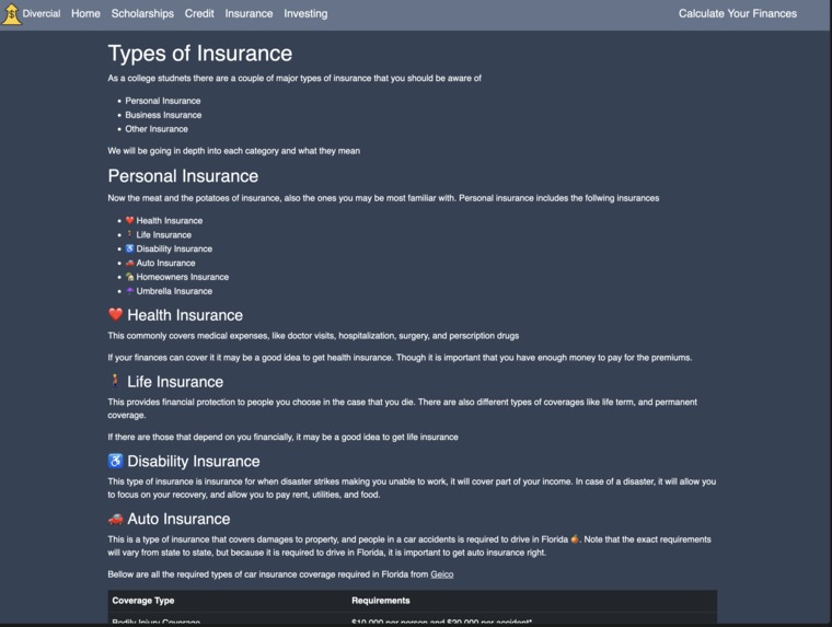 Divercial – screenshot 3