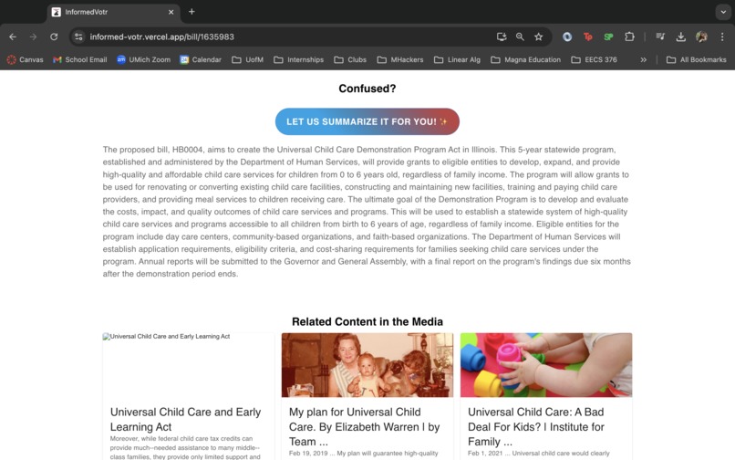 InformedVotr – screenshot 5