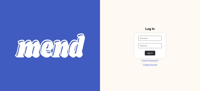 Mend – screenshot 3