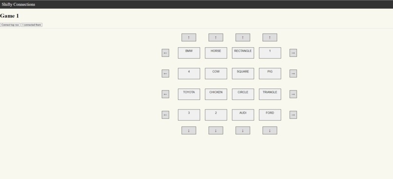 Shifty Connections – screenshot 1