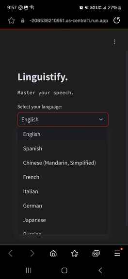 Linguistify – screenshot 1