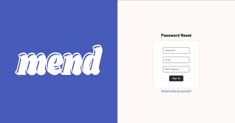 Mend – screenshot 5