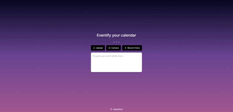 eventify – screenshot 1
