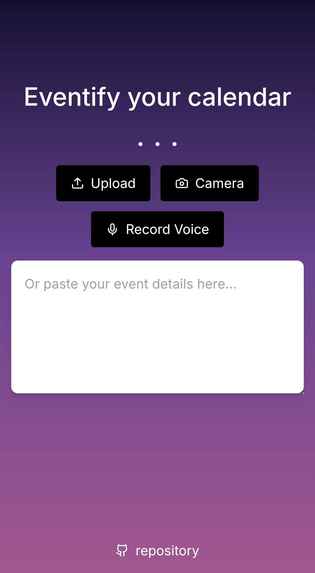 eventify – screenshot 2