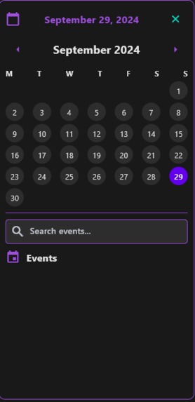 Calendex – screenshot 1