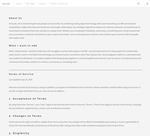 SociAI – screenshot 6