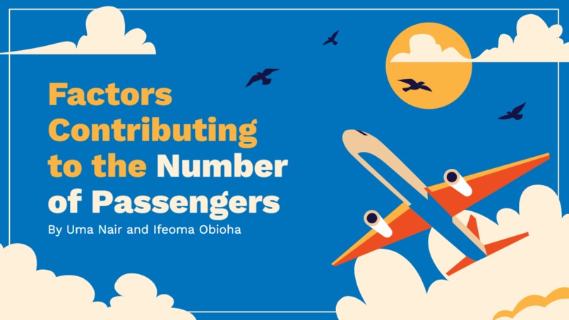 Factors Contributing to the Number of Passengers – screenshot 1