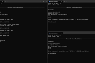 Terminal Chunk Partitioner