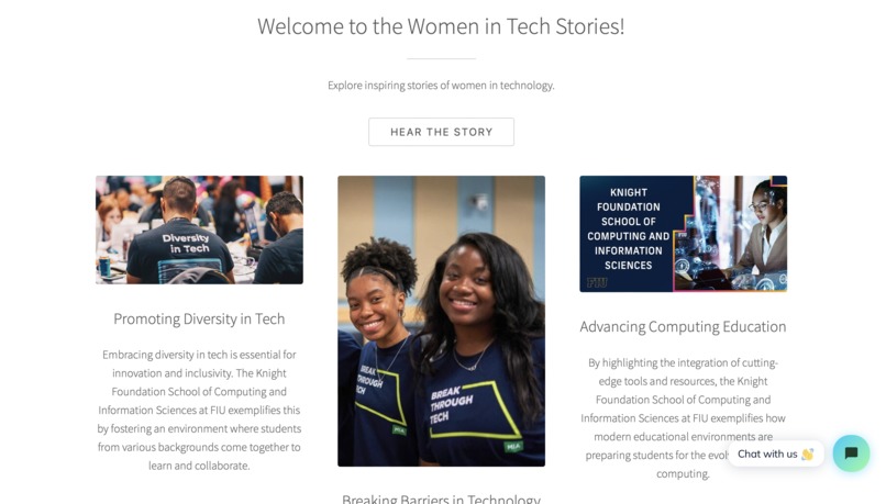 FIU Women Tech Connect – screenshot 4