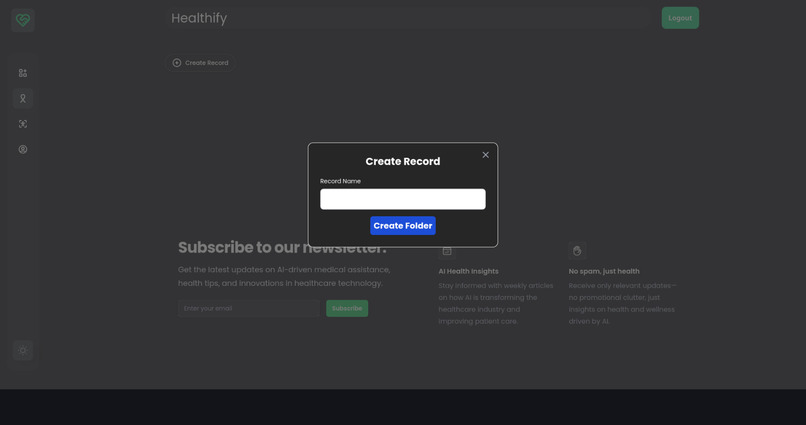 Healthify: AI-Powered Healthcare Report Analyzer – screenshot 3
