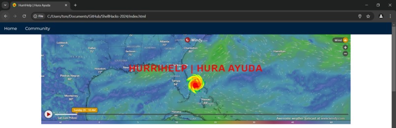 HurriHelp / Hura Ayuda – screenshot 1