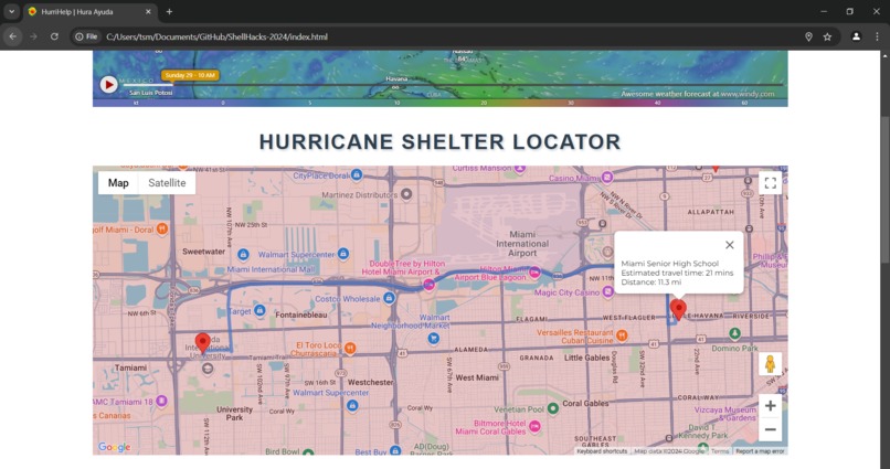 HurriHelp / Hura Ayuda – screenshot 2