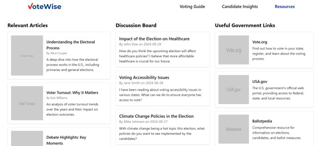 VoteWise – screenshot 4