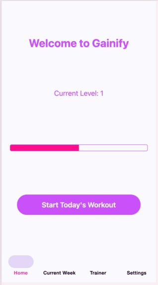 gAInify - AI Gamify Workout – screenshot 3