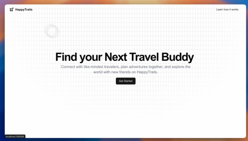 HappyTrails – screenshot 1