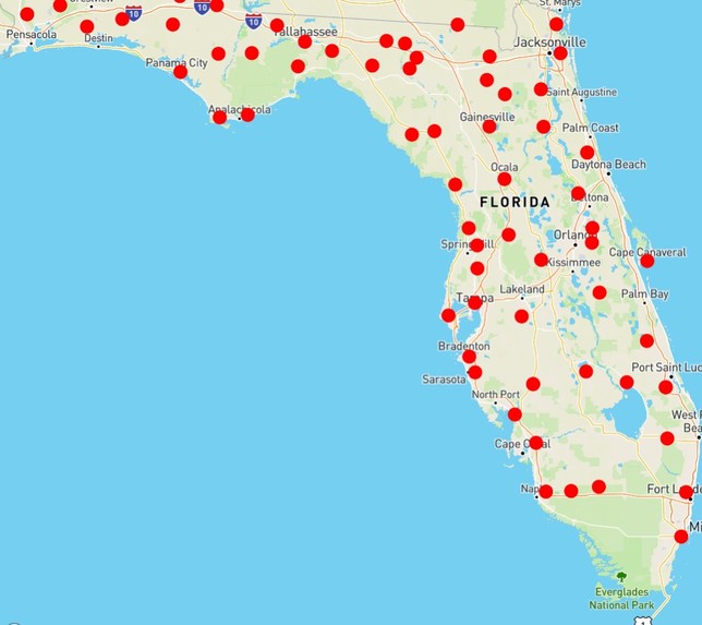 Florida Outage Map – screenshot 1