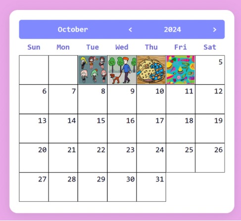 Pai̶lendar – screenshot 7