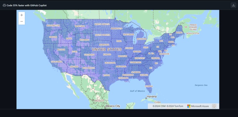 CDC Hackathon County COVID Cases – screenshot 1