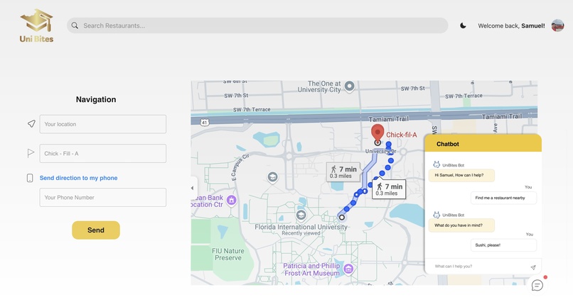Uni Bites – screenshot 3