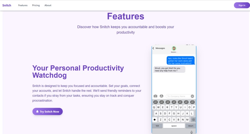 Snitch – screenshot 2