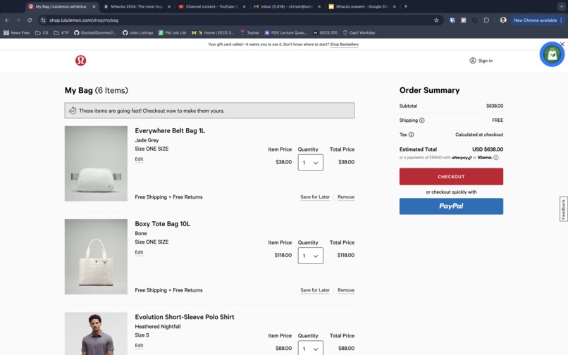 EverCart – screenshot 2