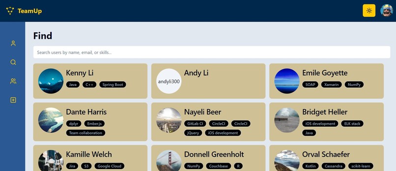 TeamUp – screenshot 3
