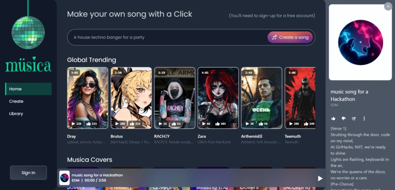 Müsica – screenshot 2