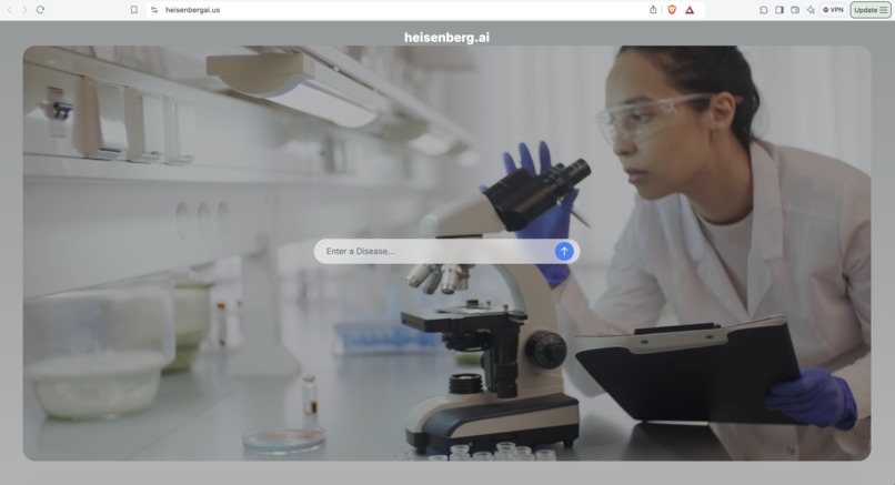 heisenberg.ai – screenshot 1