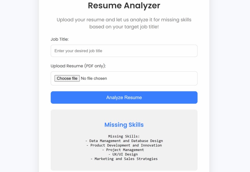 Skill_recommender_with_azure – screenshot 1