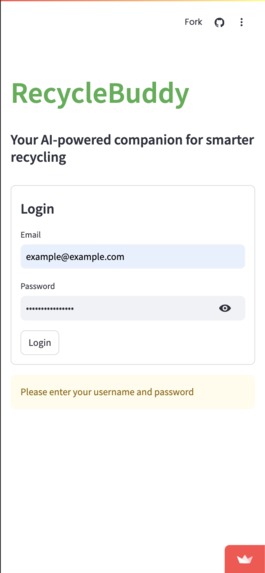 RecycleBuddy – screenshot 1