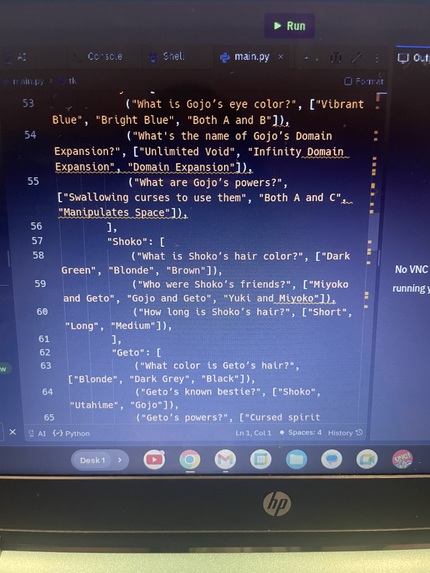 Love and Jujutsu: The Ultimate Quiz – screenshot 2