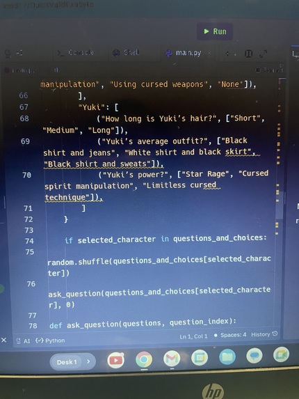 Love and Jujutsu: The Ultimate Quiz – screenshot 4
